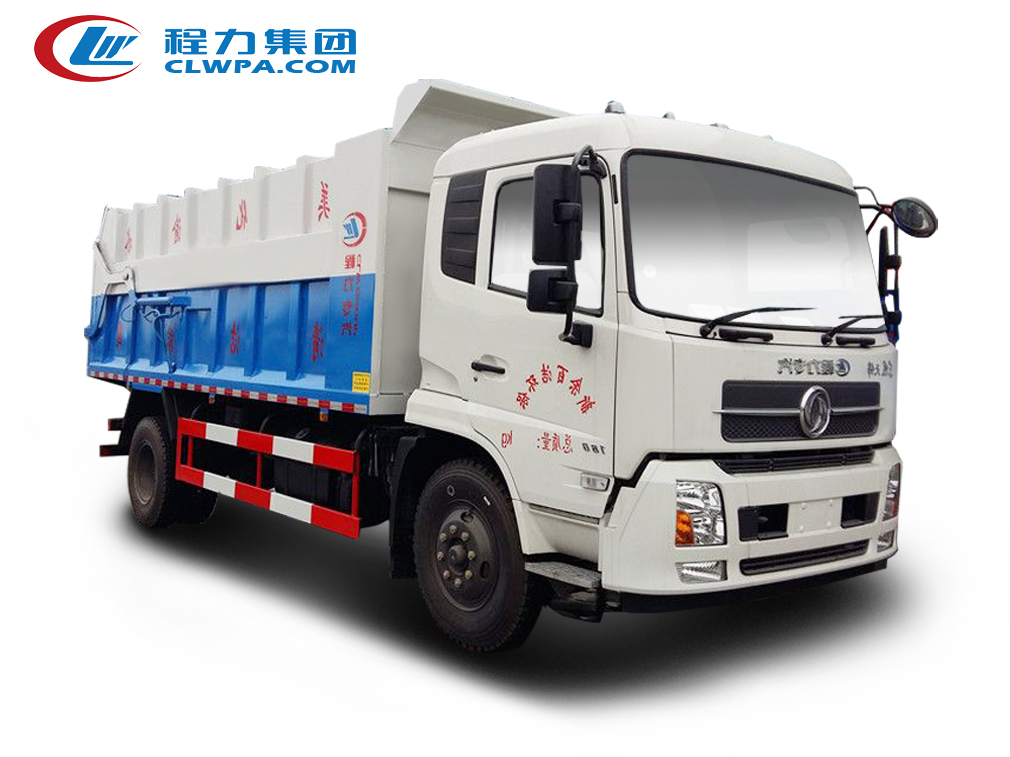 东风天锦(15方)CLW5161ZDJD5对接垃圾车